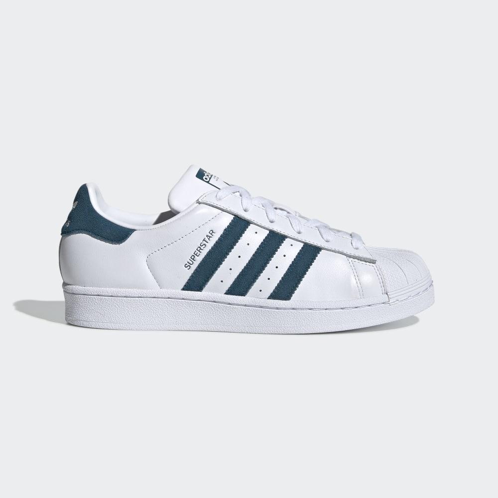 Originals Adidas Superstar Dama Romania - Albi/Negrii EF9248